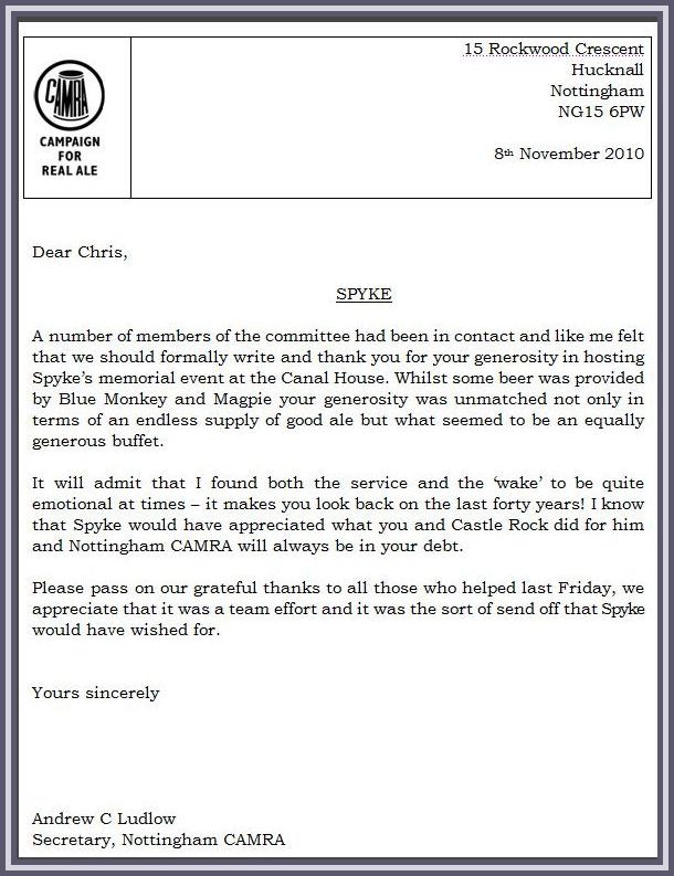 Letter