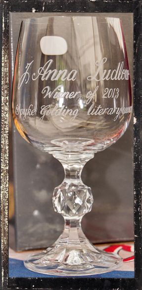 Engraved Goblet Award Winner 2013