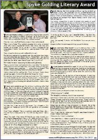 ND article winner 2012