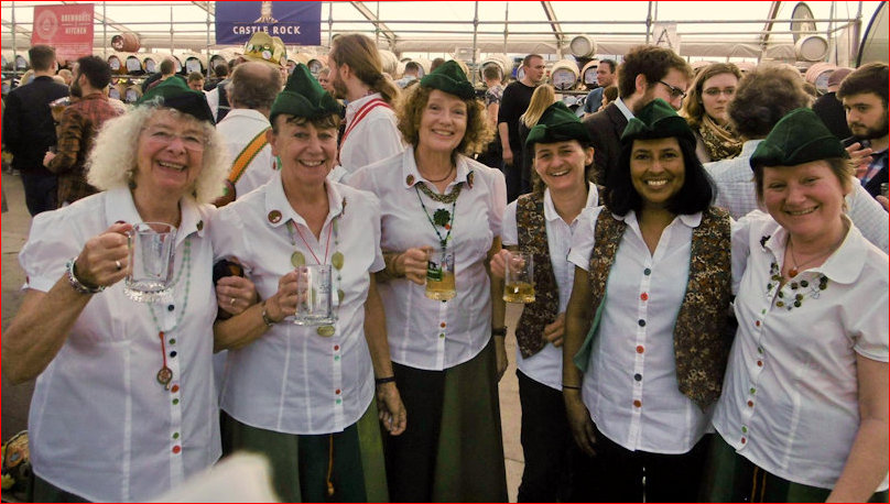 Beer Festival Clog Ladies
