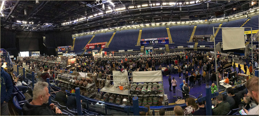 Amber Marie shot of full main Motorpoint Arena