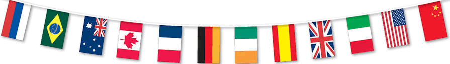 International array of Flags