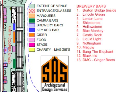 Ground plan map