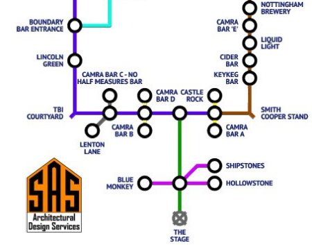 Underground style map